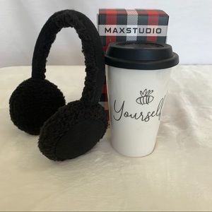 Max Studio Bee Yourself Travel Mug/Earmuff…